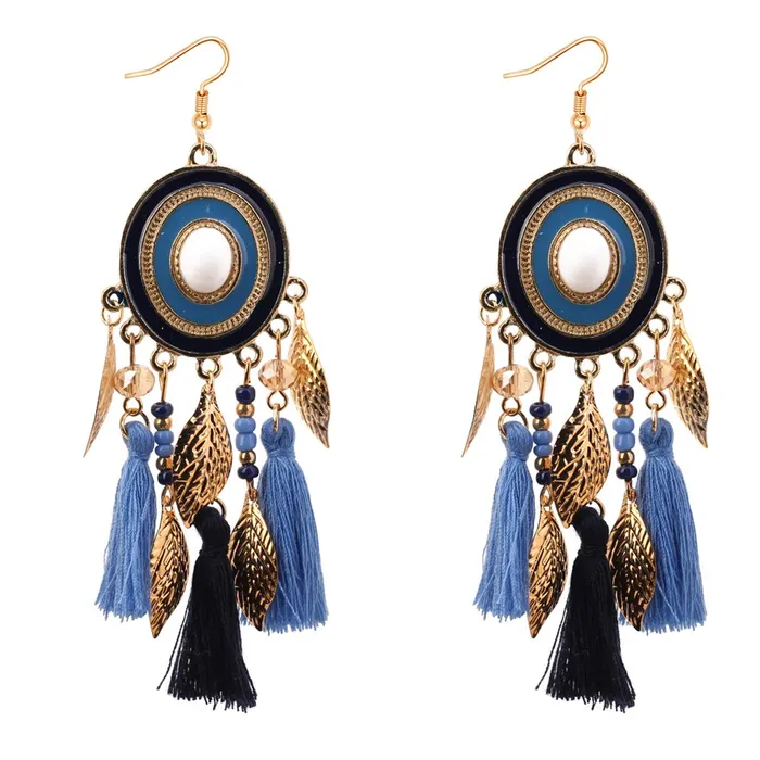 Earrings Yellow Chimes Yellow Chimes Tassel Earrings for Women Multicolor Enamel Beads Fabric Long Tassel Earring for Women And Grils Earrings Yellow Chimes Yellow Chimes Tassel Earrings for Women Multicolor Enamel Beads Fabric Long Tassel Earring for Women And Grils