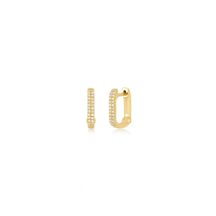 ef collection Earrings Diamond Lola Huggie Earring