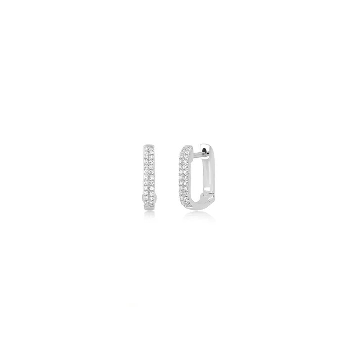 ef collection Earrings Diamond Lola Huggie Earring
