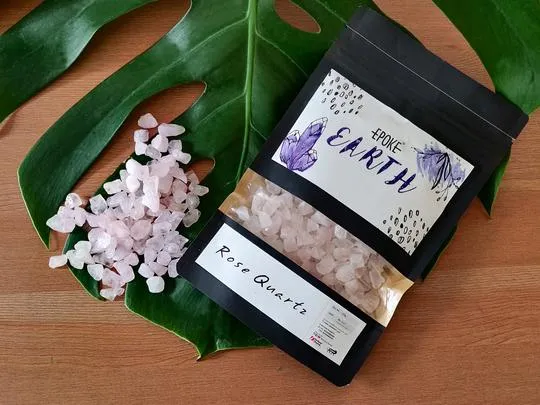 EPOKE EARTH Rose Quartz Crystals250g Epoke Earrings