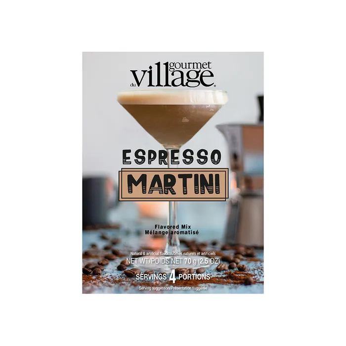 Espresso Martini Drink Box Gourmet du Village Earrings