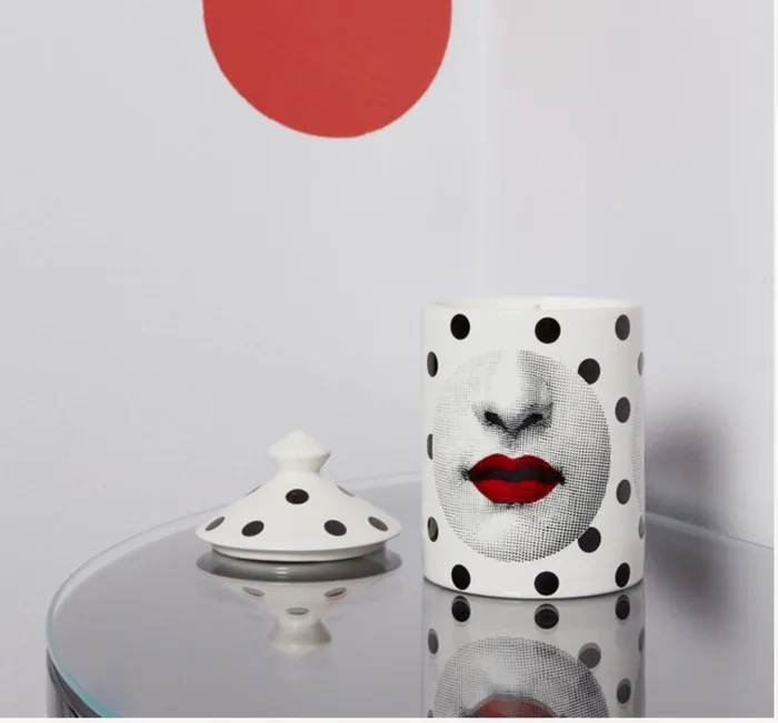 Fornasetti Earrings Candle Comme des Forn Otto scent