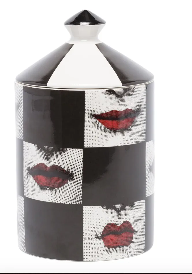Fornasetti Earrings Fornasetti Labbra Otto scented candle 300g