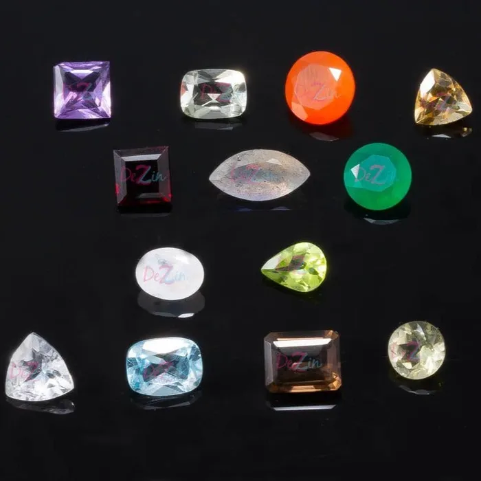 GEM0014 Earrings Loose Gemstones Triple AAA Mix 50 Carats Approx