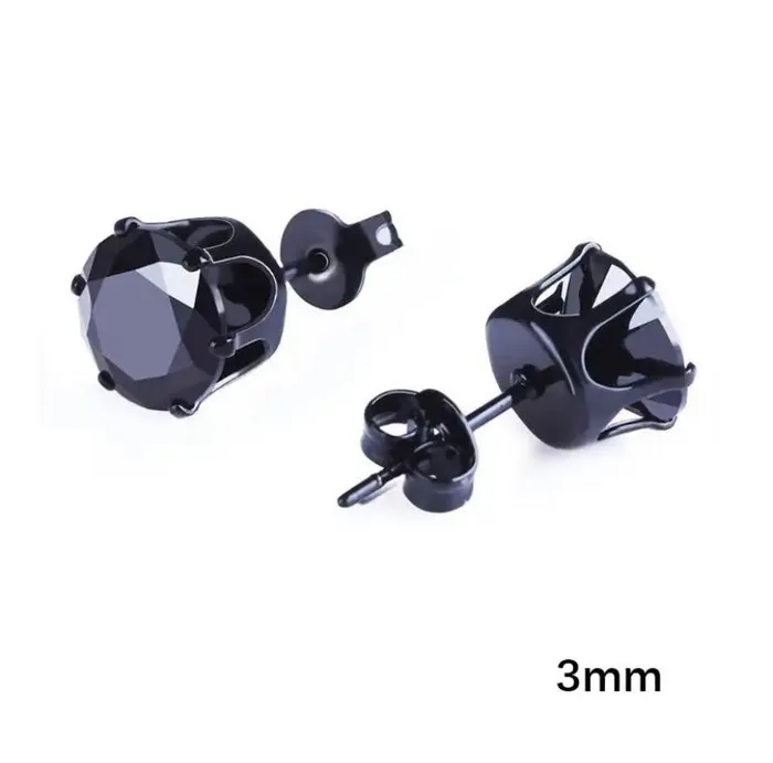 Get Signatured Earrings Diamond CZ Stud Earrings Get Signatured Earrings Diamond CZ Stud Earrings