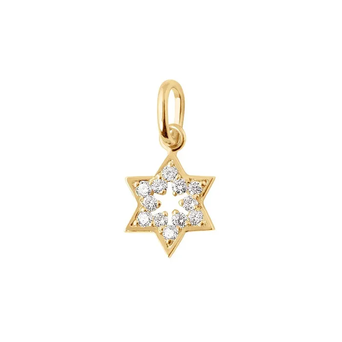 Gigi Clozeau Necklaces Star of David Diamond Pendant