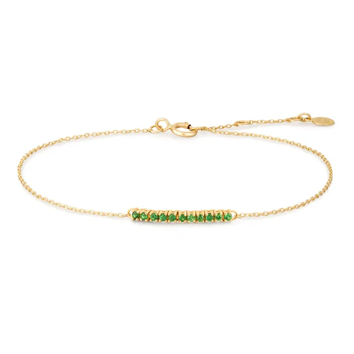 GLIMMER Tsavorite Bracelet AURELIE GI Bracelets