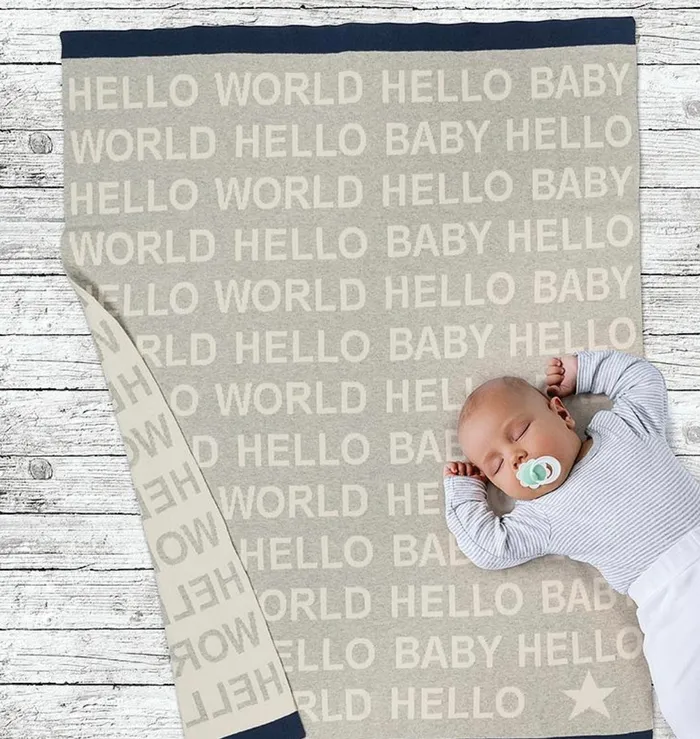 Hello Baby Small Throw Blanket Abbott Necklaces Hello Baby Small Throw Blanket Abbott Necklaces