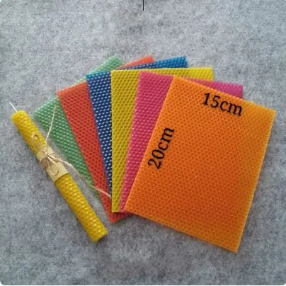 Honeycomb Color Beeswax for candle Making12pcs Resin Art Hub Necklaces