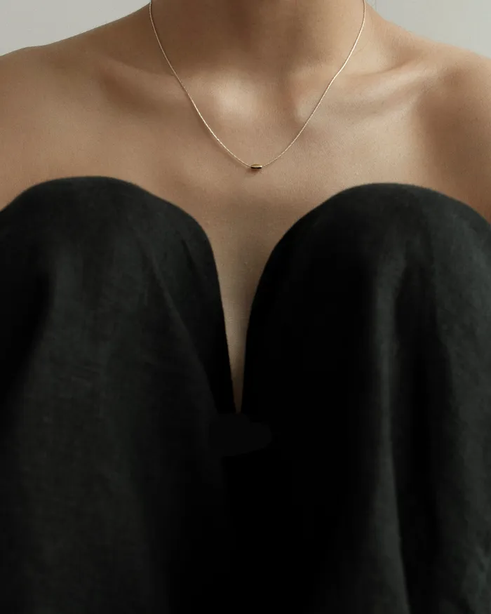 Jaia Box Chain Choker Necklace MYJN Necklaces