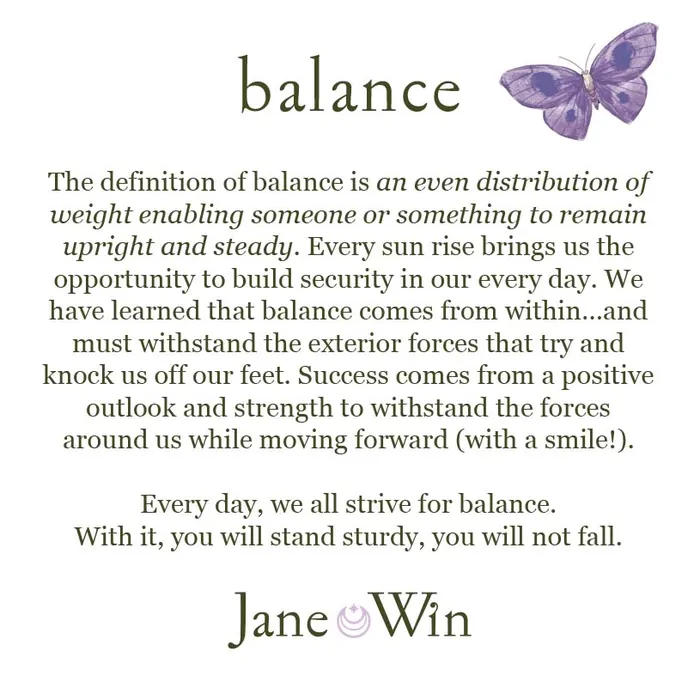 Jane Win Necklaces BALANCE JW Original Pendant Coin