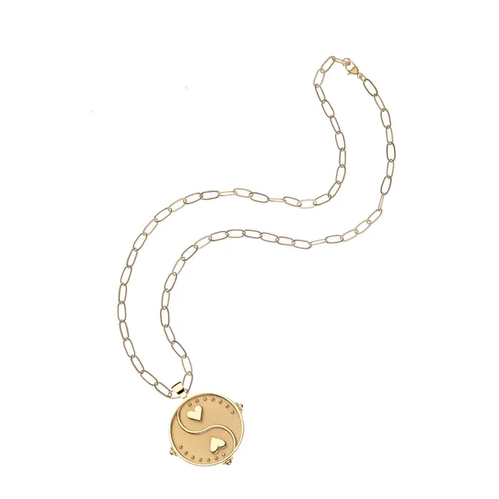 Jane Win Necklaces BALANCE JW Original Pendant Coin