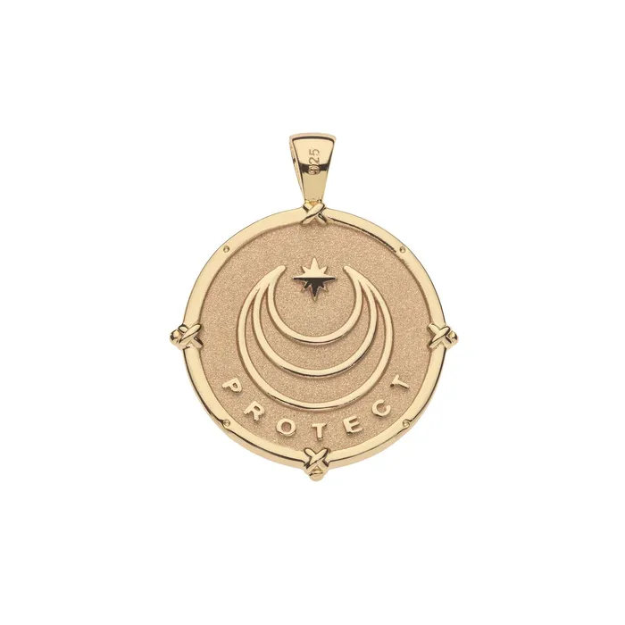 Jane Win PROTECT Year of the Snake Pendant Coin Necklaces