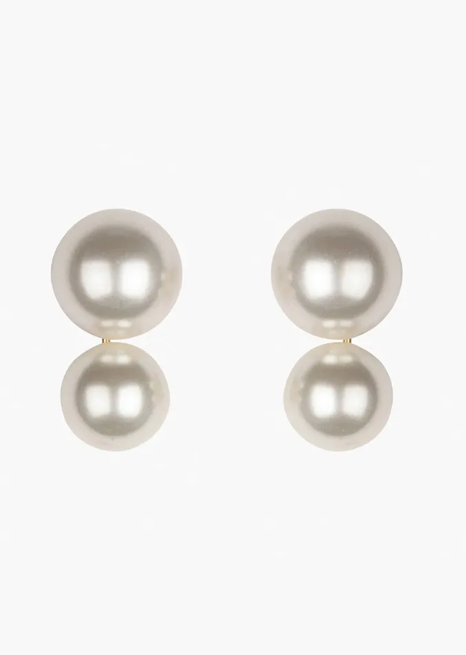 Jennifer Behr Gretel Pearl Earrings Earrings
