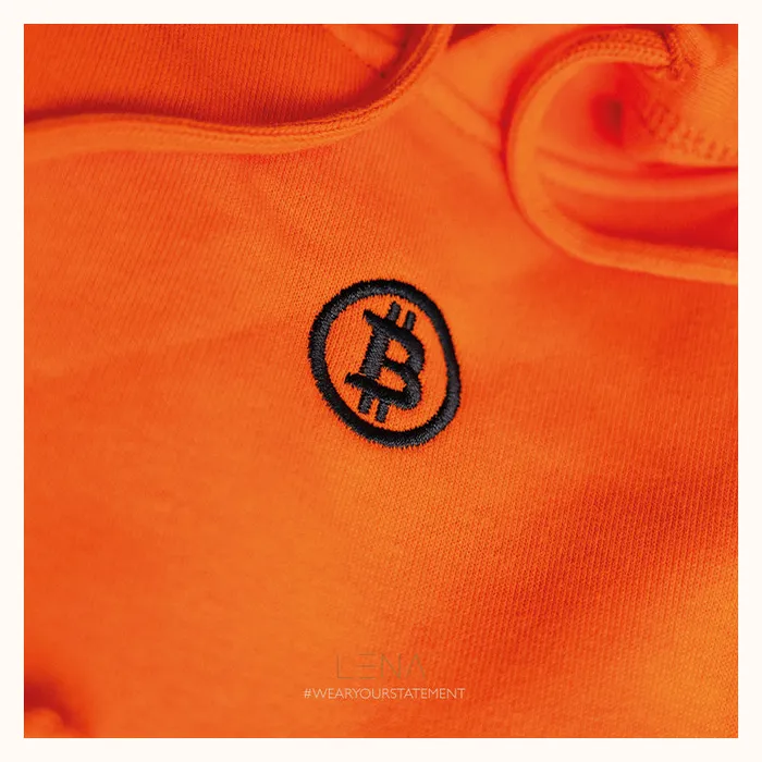 justlenasart BITCOIN HOODIE Earrings
