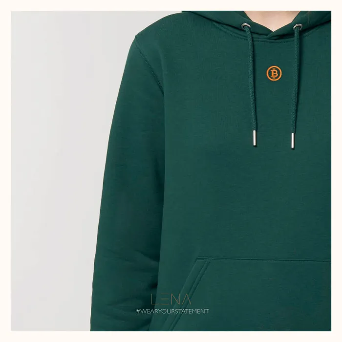 justlenasart BITCOIN HOODIE Earrings
