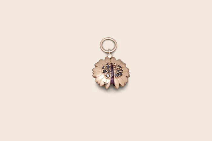 LAltelier Plume Necklaces Sunflower Pendant