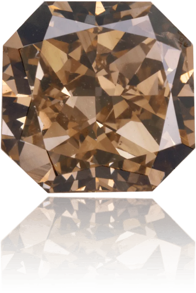 Langerman Diamonds Earrings Natural Brown Diamond Rectangle 302 ct Polished Langerman Diamonds Earrings Natural Brown Diamond Rectangle 302 ct Polished