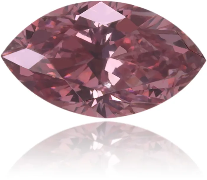 Langerman Diamonds Earrings Natural Pink Diamond Marquise 017 ct Polished