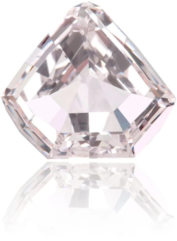 Langerman Diamonds Earrings Natural Pink Diamond Shield 103 ct Polished Langerman Diamonds Earrings Natural Pink Diamond Shield 103 ct Polished