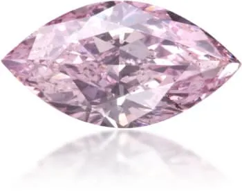 Langerman Diamonds Earrings Natural Purple Diamond Marquise 030 ct Polished