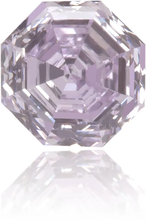 Langerman Diamonds Earrings Natural Purple Diamond Octagon 022 ct Polished Langerman Diamonds Earrings Natural Purple Diamond Octagon 022 ct Polished
