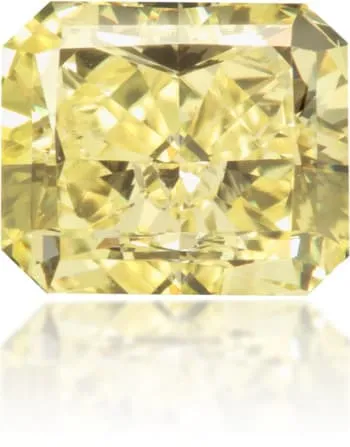 Langerman Diamonds Earrings Natural Yellow Diamond Rectangle 105 ct Polished