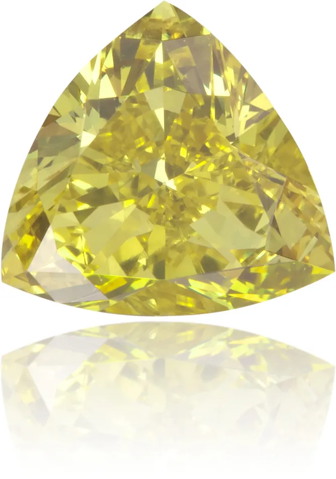 Langerman Diamonds Earrings Natural Yellow Diamond Triangle 058 ct Polished Langerman Diamonds Earrings Natural Yellow Diamond Triangle 058 ct Polished