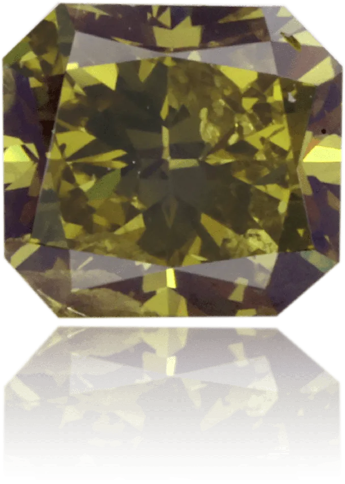 Langerman Diamonds Natural Green Diamond Rectangle 090 ct Polished Earrings Langerman Diamonds Natural Green Diamond Rectangle 090 ct Polished Earrings