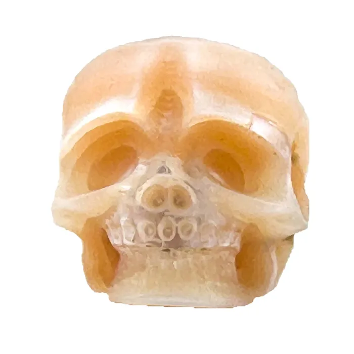 LPSKULL Rings Loose Pearl Hand Carved Skull