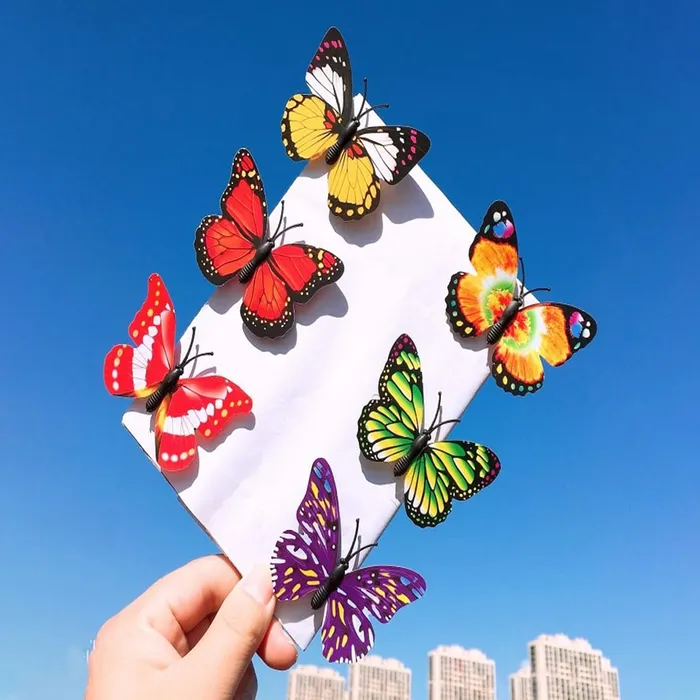Melbees by Yellow Chimes Hair Clips for Girls Butterfly Hairclips for Women Multicolor Beautiful Aligator Clips Hair Pins for Girls and Kids Hair Accessories Yellow Chimes Necklaces