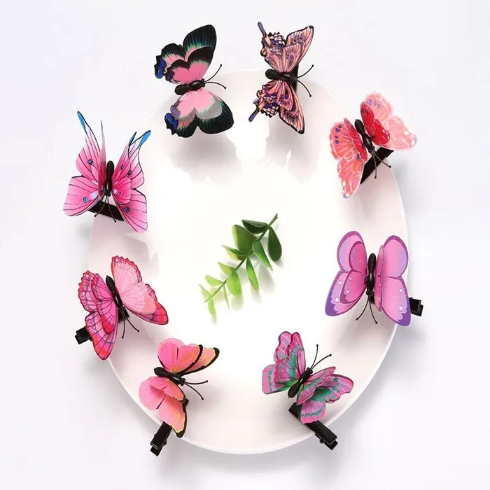 Melbees by Yellow Chimes Hair Clips for Girls Butterfly Hairclips for Women Multicolor Beautiful Aligator Clips Hair Pins for Girls and Kids Hair Accessories Yellow Chimes Necklaces