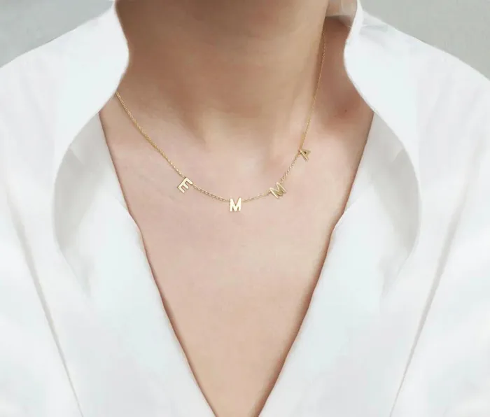 Miriam Merenfeld Necklaces Taly Initial Necklace