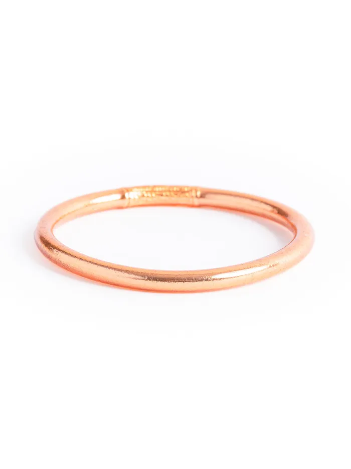 Monarch Market Bracelets Temple Bangle Rose Gold Thick