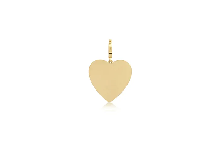 MS X SRJ Large Heart Charm Shylee Rose Charm Necklaces