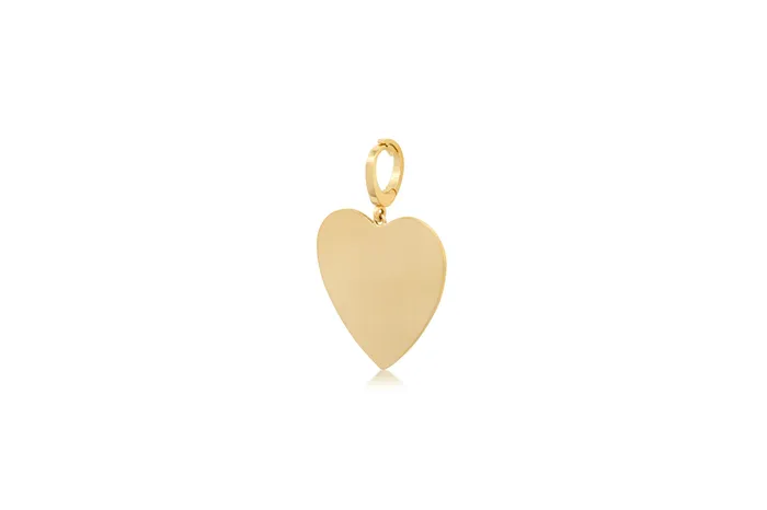 MS X SRJ Large Heart Charm Shylee Rose Charm Necklaces