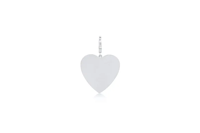 MS X SRJ Large Heart Charm Shylee Rose Charm Necklaces