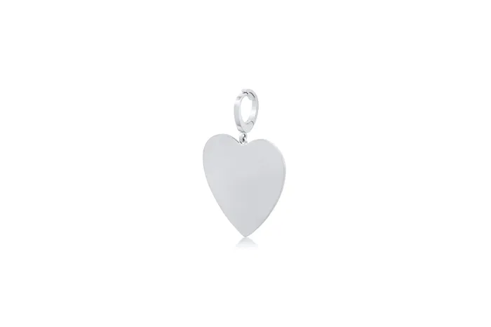 MS X SRJ Large Heart Charm Shylee Rose Charm Necklaces