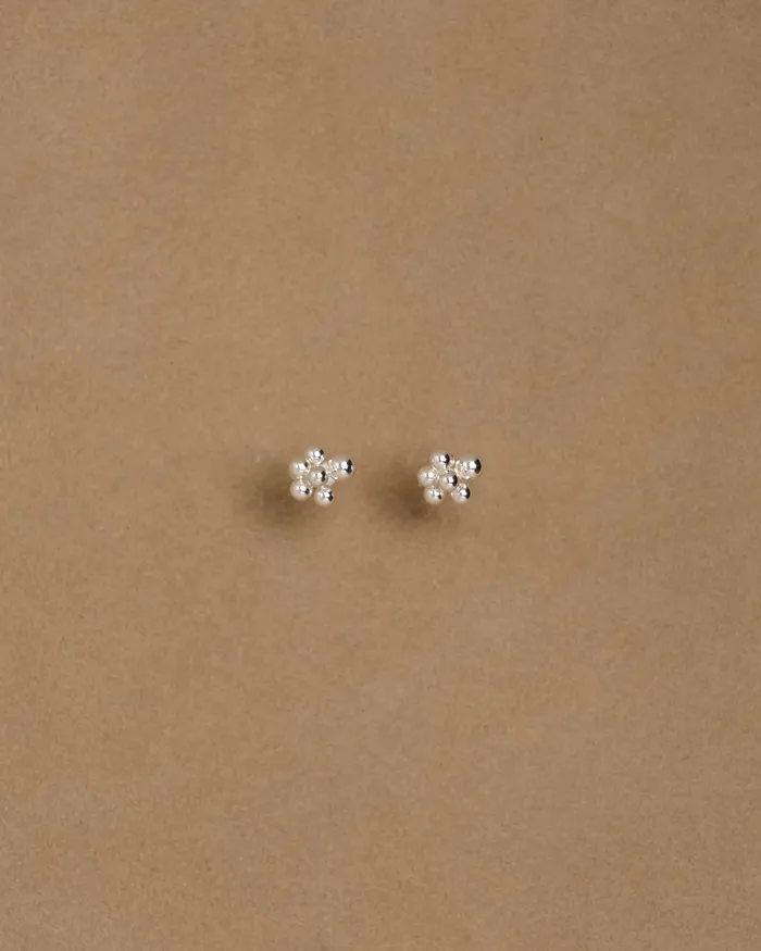 MYJN dith Tiny Bobble Grape Stud Earrings Earrings