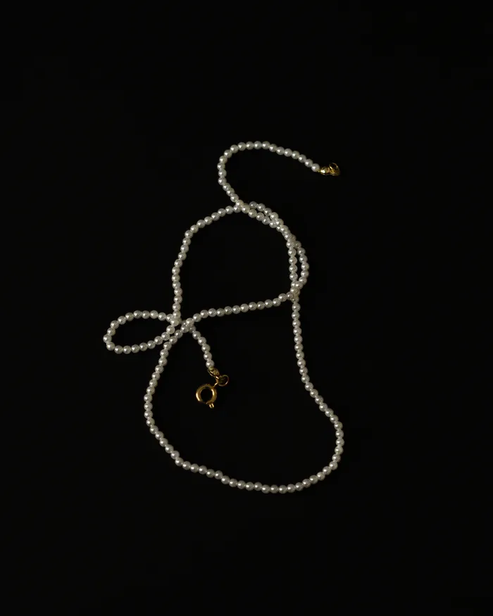 MYJN Necklaces Mini Ayaka Crystal Pearl Necklace