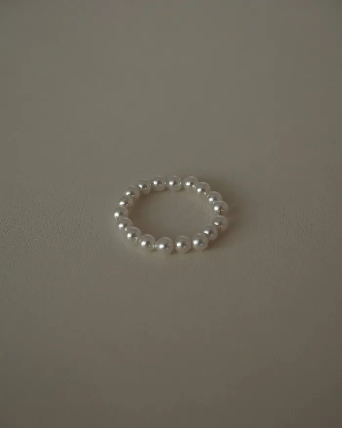 MYJN Rings Agi Fresh Water Pearls Ring