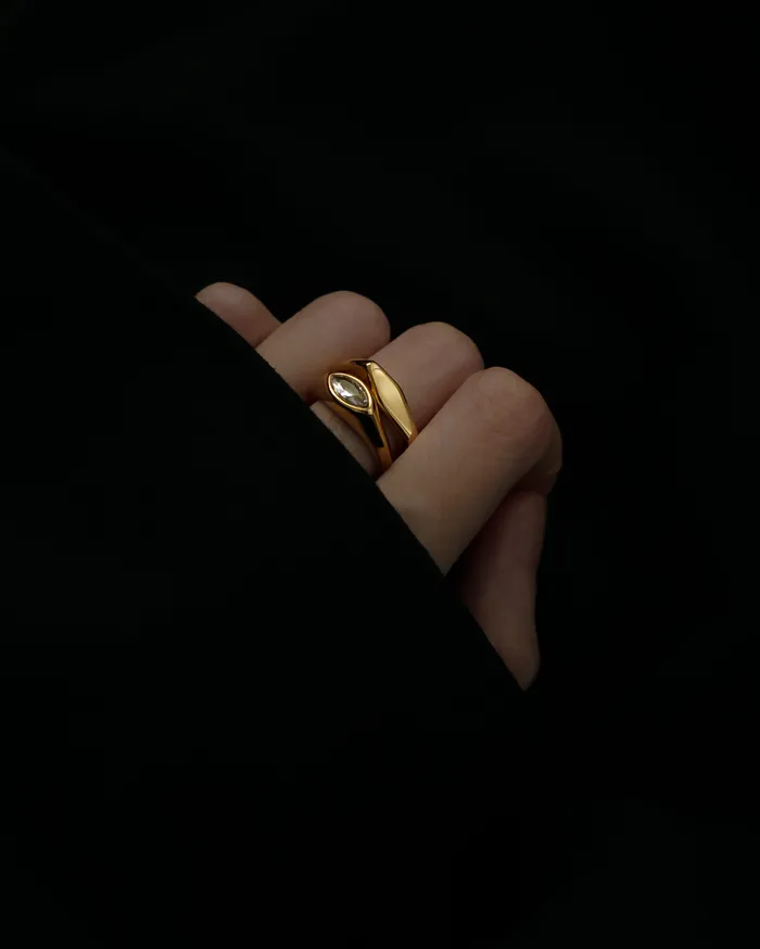 MYJN Rings Ola Marquise Diamond Ring