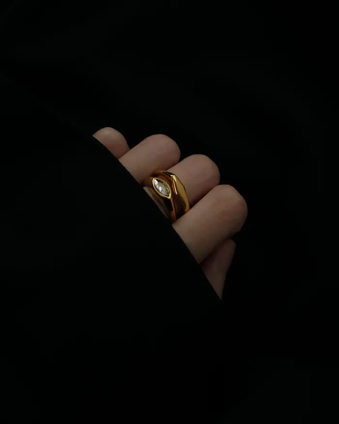 MYJN Rings Ola Marquise Diamond Ring