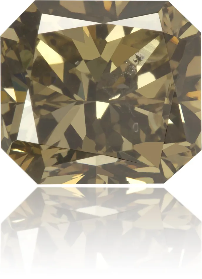 Natural Brown Diamond Rectangle 353 ct Polished Langerman Diamonds Earrings Natural Brown Diamond Rectangle 353 ct Polished Langerman Diamonds Earrings