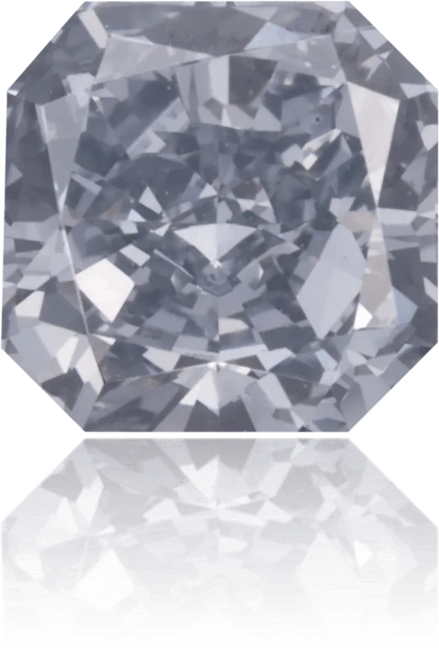 Natural Gray Diamond Square 061 ct Polished Langerman Diamonds Earrings Natural Gray Diamond Square 061 ct Polished Langerman Diamonds Earrings