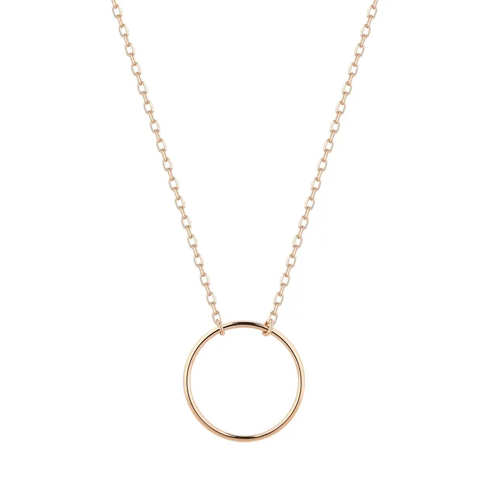 Necklaces ADA Open Circle Necklace AURELIE GI