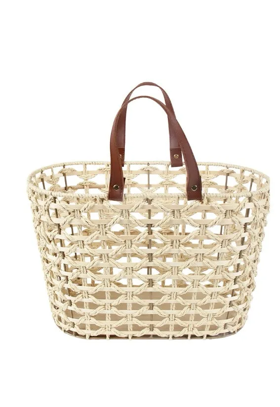 Necklaces Breeze Woven Tote With Straps Harman
