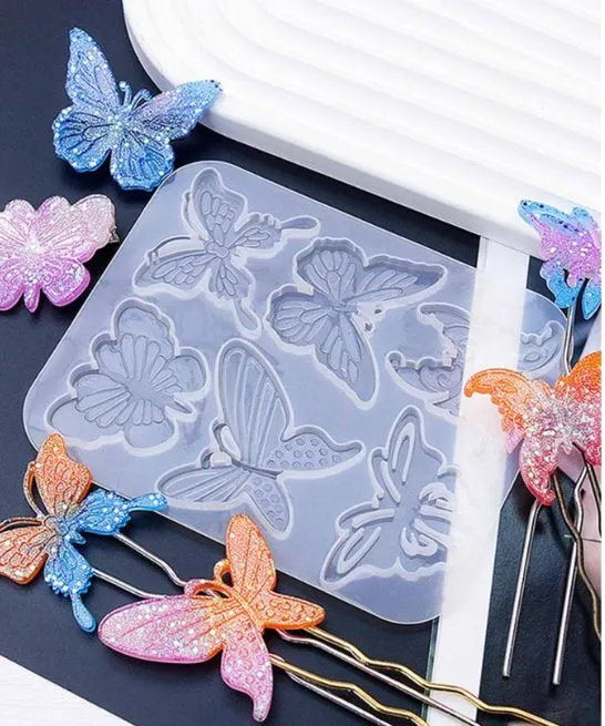 Necklaces Butterfly Silicone Pendant Mold for Resin Art RESIN ART HUB