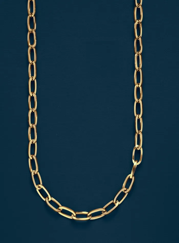 Necklaces Gold 55mm Thick 316L Stainless Steel Cable Chain Necklace WE ARE ALL SMITH
