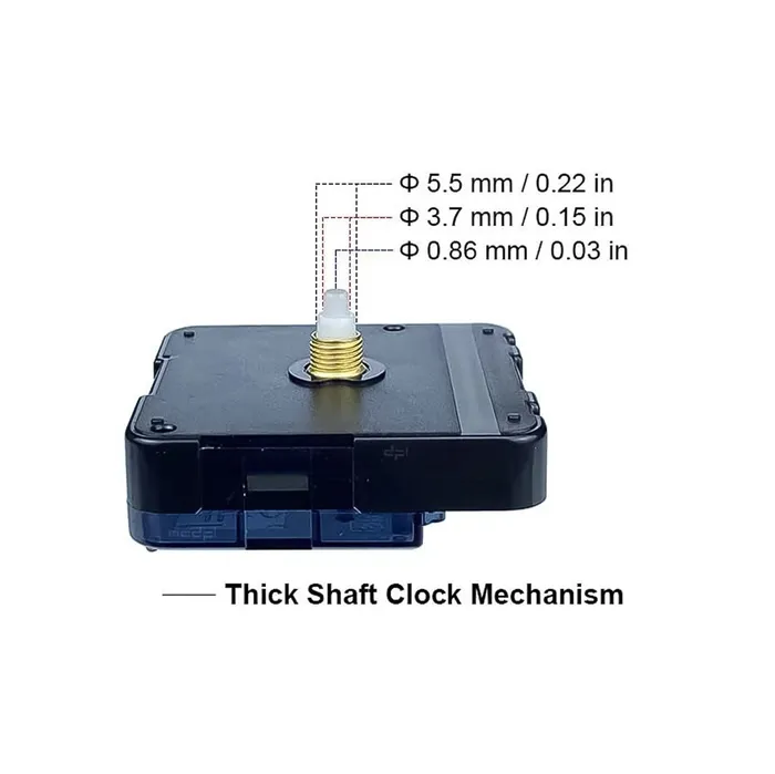 Necklaces Resin Art Hub Black Clock Hands for Resin Clock Making3
